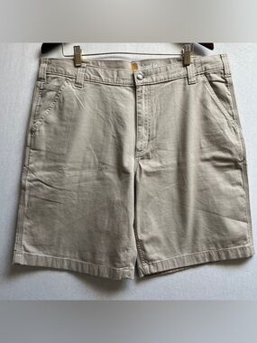 Carhartt Men's Rugged Flex Rigby Canvas Work Shorts Relaxed Fit 40